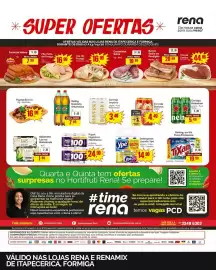 Catálogo Supermercados Rena semana 37 Página 12: Deterg. em Pó Tixan Primavera €19,99, Refrig. Guaraná Antarctica €7,99