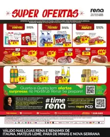Catálogo Supermercados Rena semana 37 Página 6: Deterg. em Pó Tixan Primavera €19,90, Costelinha Suína €19,99