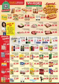 Catálogo Villefort Atacadista semana 37 Página 1: Coxinhas das Asas Super Frango IQF €11,78, Bebida Energética Baly €5,48