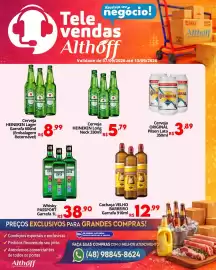 Encarte Althoff Supermercados semana 37 Página 2: Cerveja heineken long neck €5,79, Cerveja heineken lager €8,99