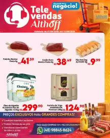 Encarte Althoff Supermercados semana 37 Página 4: Coxão Duro Bovino Posta Kg €38,49