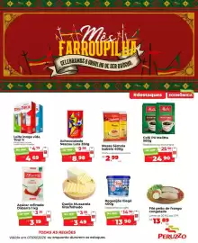 Encarte Peruzzo Página 2: Queijo Mussarela Interfolhado €3,49, Requeijão Elegê €13,90