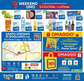 Volantino MD Discount Pagina 28: Profumatore per bucato DAT 5 €2,99, Profumo aromatico Trsori d'Oriente €2,69