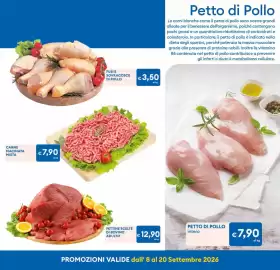 Volantino MD Discount Pagina 5: Fettine scelte di bovino adulto €12,90, Carne macinata mista €7,90