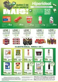 Catálogo Hiperideal Supermercados semana 37 Página 1: Prato pronto Perdigão sabores €11,90, Seleta mista Seara Nature €18,98