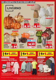 Kaufland gazetka Strona 18: Świeca zapachowa €14,99, LIVARNO Grzyb LED €19,99