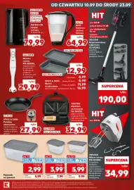 Kaufland gazetka Strona 13: TRISTAR Opiekacz do kanapek SA-3052KL €32,99, SPICE & SOUL Blacha do pieczenia €12,99