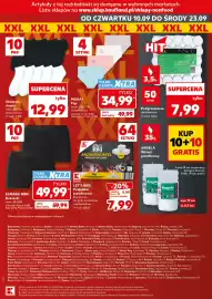 Kaufland gazetka Strona 17: Skarpety stopki €12,99, MORAJ Figi €34,99