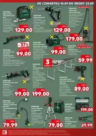 Kaufland gazetka Strona 7: Wyrzynarka akumulatorowa 20 V €129,00, Akumulatorowe narzędzie wielofunkcyjne €99,00