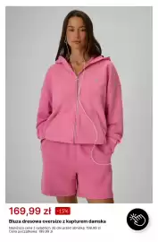 4F gazetka tydzień 37 Strona 6: Bluza dresowa oversize z kapturem damska 4F €169,99