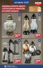 ALDI gazetka Strona 2: Znicz Kula XXL €27,99, Znicz Flakon Tęcza €29,99