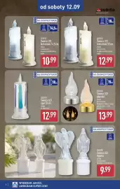 ALDI gazetka Strona 4: SUBITO Świece LED płomień €13,99, Świeca LED brokatowa 18 cm €12,99