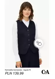 C&A gazetka tydzień 37 Strona 10: Kamizelka biznesowa - regular fit C&A €139,99