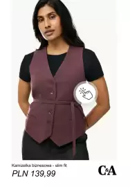 C&A gazetka tydzień 37 Strona 2: Kamizelka biznesowa - slim fit C&A €139,99