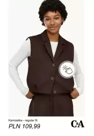 C&A gazetka tydzień 37 Strona 5: Kamizelka - regular fit €109,99