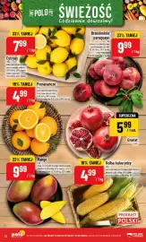 Polomarket gazetka tydzień 37 Strona 22: Brzoskwinie paraguayo €9,99, Kolba kukurydzy €4,99