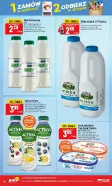 Polomarket gazetka tydzień 37 Strona 36: Serek aksamitny Twój Smak Piątnica €3,99, Kefir Krasnystaw €2,29