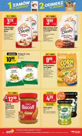 Polomarket gazetka tydzień 37 Strona 44: Mąka pszenna tortowa T405 Basia €3,29, Nestle Corn Flakes €9,99