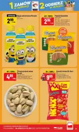Polomarket gazetka tydzień 37 Strona 59: Orzeszki ziemne Nic Nac's €9,99, Napój multiwitamina Minionki €2,99
