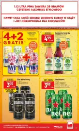 Polomarket gazetka tydzień 37 Strona 61: Piwo Warka Strong €3,45, Napój piwny Somersby €4,44