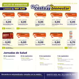 Catálogo FarmaTodo semana 37 Página 11: Genven Omeprazol 20mg €90,00, Letisan 500mg €70,00