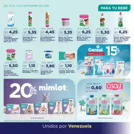 Catálogo FarmaTodo semana 37 Página 3: Mimlot toallas húmedas aloe vera €1.100,00