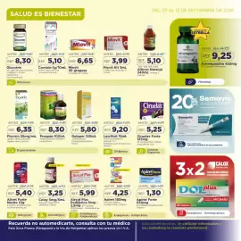 Catálogo FarmaTodo semana 37 Página 9: Prospan Jarabe Extracto Hadera €830,00, Carnisin 1g/10mL €5.100,00