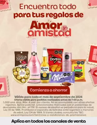 Olímpica (válido hasta 30-09)
