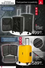 Selgros gazetka Strona 12: Walizka PP Essens 111 l Samsonite €847,47, Walizka tekstylna Urbify 115 l Samsonite €712,17