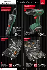 Selgros gazetka Strona 20: Wiertarko-wkrętarka EasyDrill Bosch €244,77, Pompka akumulatorowa EasyPump Bosch €195,57