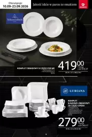 Selgros gazetka Strona 6: Komplet obiadowy 8 części For Me Villeroy & Boch €515,37