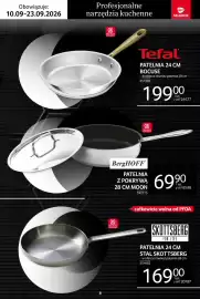 Selgros gazetka Strona 8: Patelnia z pokrywą 28 cm Moon BergHOFF €85,98, Patelnia 24 cm Bocuse Tefal €244,77