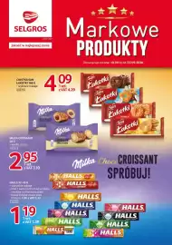 Selgros gazetka Strona 1: HALLS €1,19, Milka Choco Croissant €4,09
