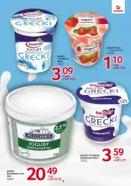 Selgros gazetka Strona 4: Jogurt typ grecki naturalny Łaciaty €3,59, Jogurt naturalny Mleczarnia €20,49