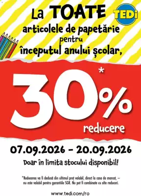 TEDI (valid până la 20-09)