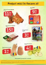 Catalog Supeco săptămâna 37 Pagină 2: La Piața Morcovi €3,33, Comtim mici porc €9,99
