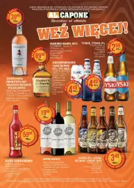 Al.Capone gazetka Strona 2: Kozel 0%, Lezak, Rezany, Cerny, Bily €3,49, Wino Półwytrawne Don Hugo €19,99