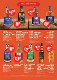 Al.Capone gazetka Strona 4: Irish Finitity 8 Irish Honey €99,99, Hyde Triple Oak Irish Whiskey €9,99