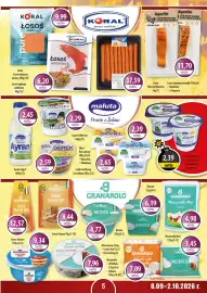 DUO-TES gazetka Strona 5: KORAL ŁOSOŚ 9,99 netto pure WĘDZONY 100 g Łosoś sałatkowy Koral Łosoś wędzony plastry 100g [10]