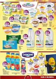 DUO-TES gazetka Strona 7: QNATNICA Serek PIATNICA Serek homonewi CHATNIC Serek homogenizowany waniliowy Serek holy PIATNICA
