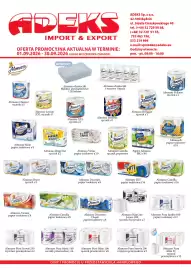 ADEKS gazetka Strona 1: Almusso Lemon €2,49, Almusso Huragan ręcznik a'1 €1,99