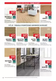 DDD gazetka Strona 10: Dąb rockford €45,49, Dąb natural darcy €77,20