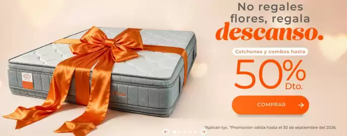 Catálogo Colchones Romance Relax Página 1