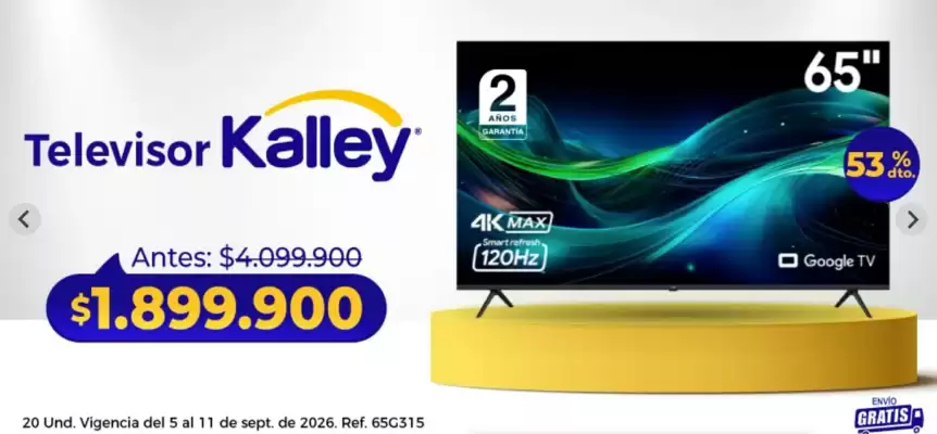 Kalley (válido hasta 11-09)