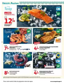 Catalogue Auchan Supermarché page 14: Sans marque crevettes entières cuites réfrigérées €7,69