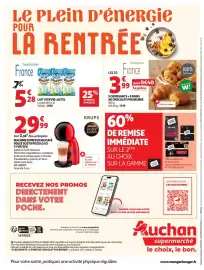 Catalogue Auchan Supermarché page 16: Krups machine espresso nescafé dolce gusto piccolo xs yy5971fd €29,99