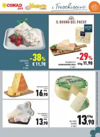Volantino Conad Margherita Pagina 13: Emmentaler Svizzero €16,90, Bel Paese Galbani al taglio €13,90