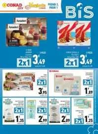 Volantino Conad Margherita Pagina 3: Carta igienica ultra morbida Conad €1,89, Sapone liquido Fresh&Clean antibatterico €2,99