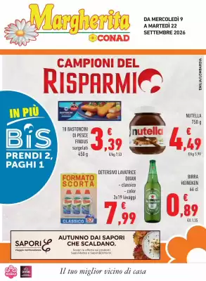 Conad Margherita (valido fino al 22-09)