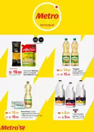 Catálogo Metro semana 37 Página 2: Cocinero aceite vegetal €14,90, Gloria yogurt bebible €8,93